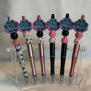 NEW! Handmade Decorated Pens! 5 Piece Set! You Get One!  Your Choice!